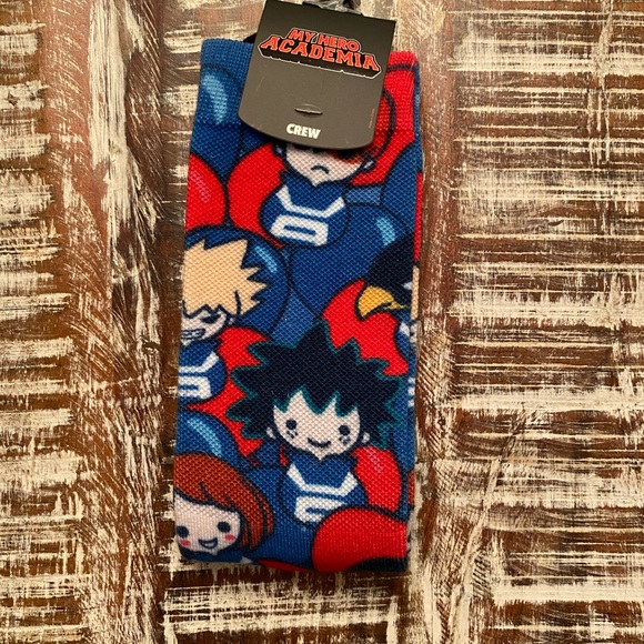 My Hero Academia Box Lunch Exclusive Crew Socks - Picture 2 of 5